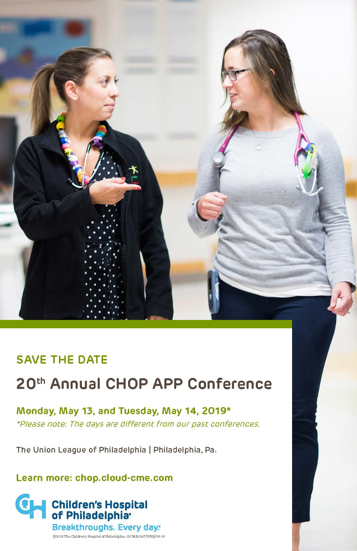 20th Annual CHOP APP Conference Banner